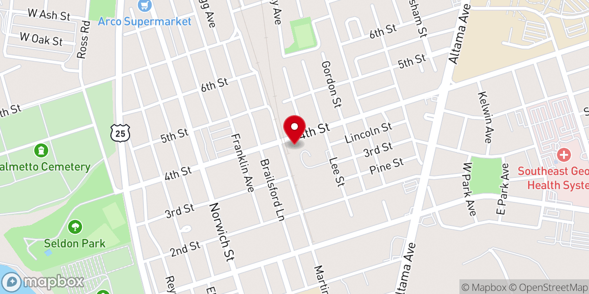 Map showing location of Worth It Nation International Ministries