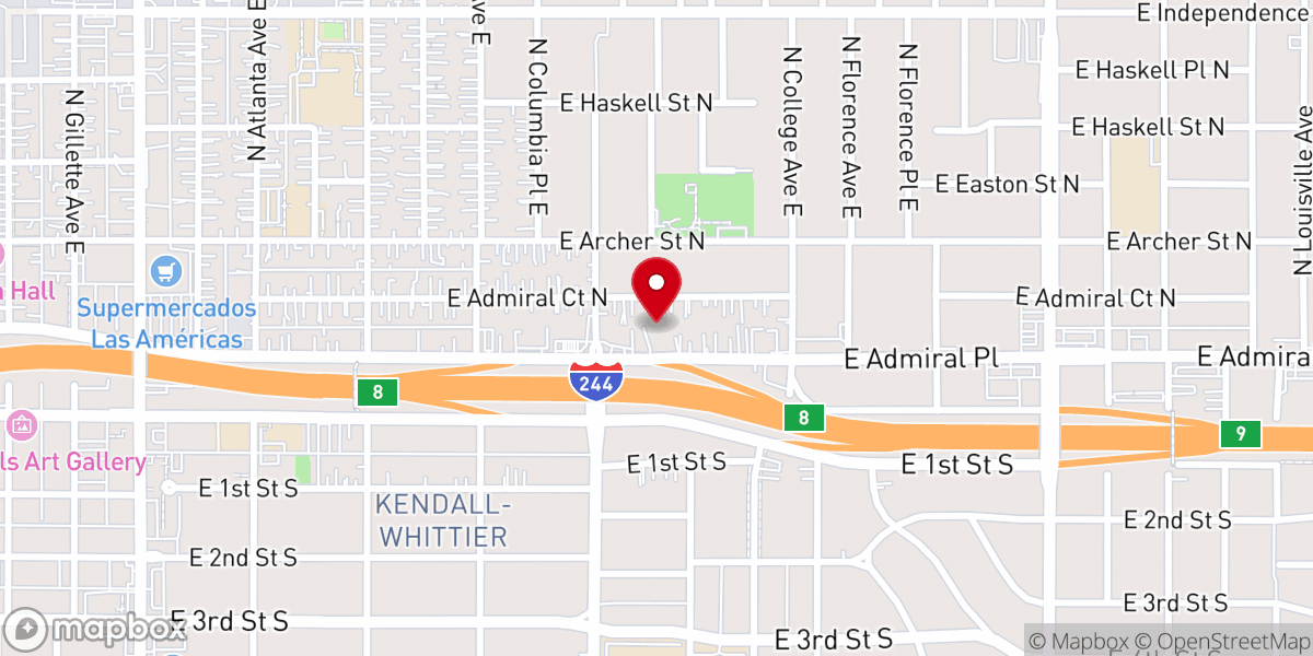 Map showing location of Praise Assembly Deaf Church