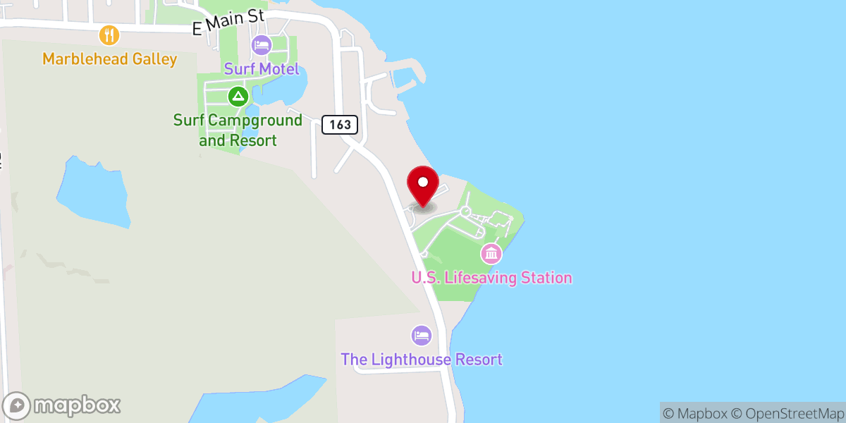 Map showing location of St. Mary Byzantine Catholic Church