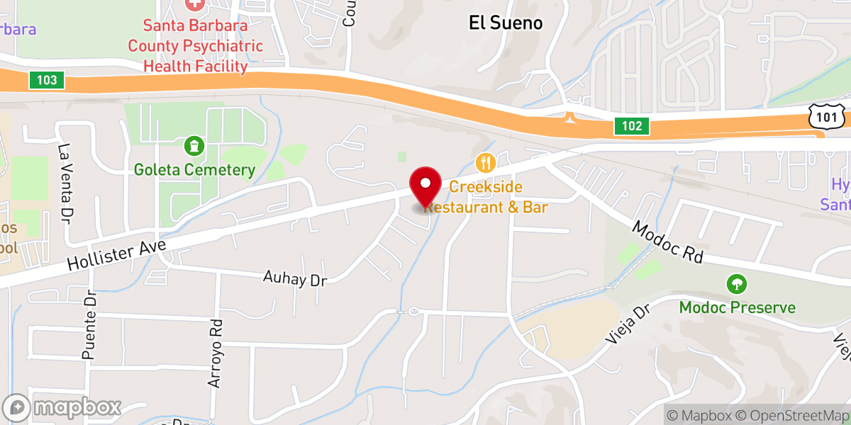 Map showing location of Apostles Church