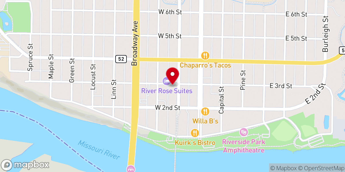 Map showing location of Yankton Church Holdings Incorporated