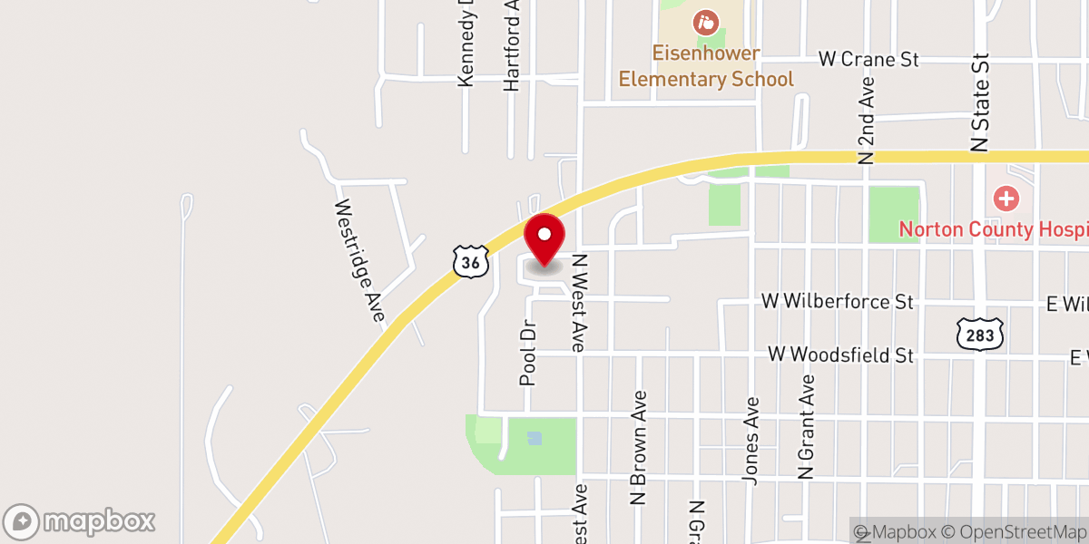 Map showing location of First United Methodist Church