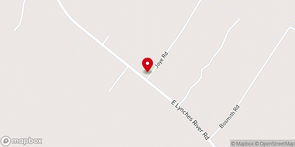 Map showing location of Church of God