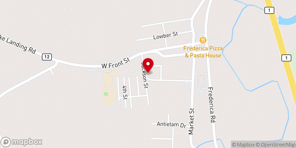Map showing location of New Beginnings Community Ame Church