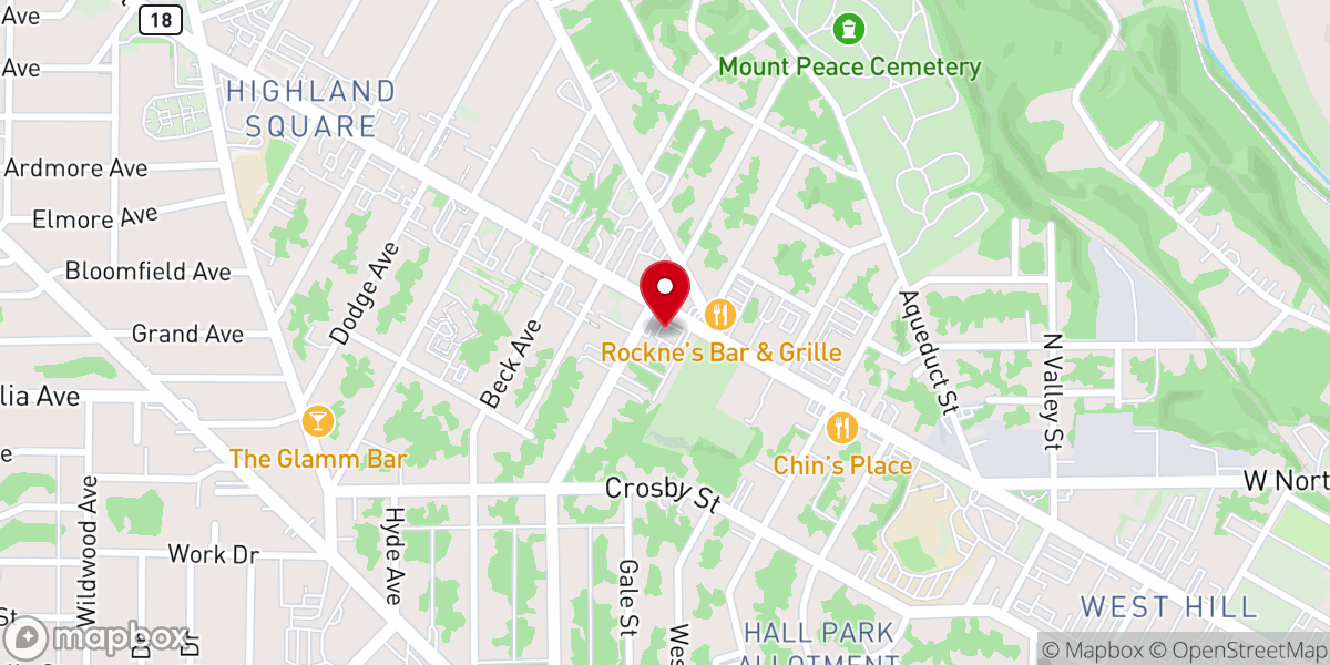 Map showing location of Hands and Feet