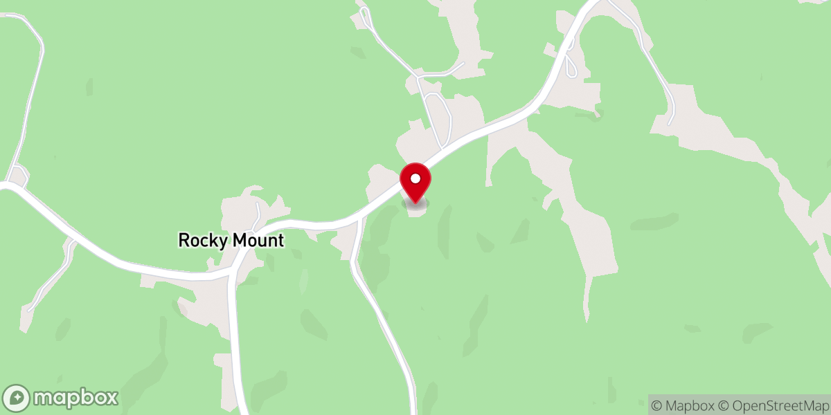 Map showing location of North Shore Baptist Church