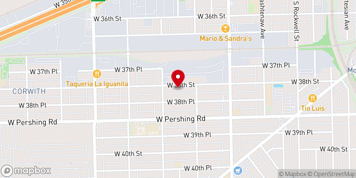 Map showing location of The Church of God