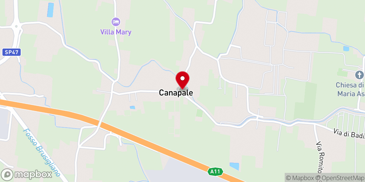 Map showing location of Chiesa Parrocchiale di S. Maria Assunta