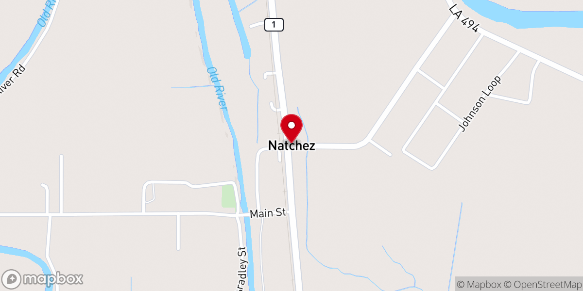 Map showing location of Sunnyside Church