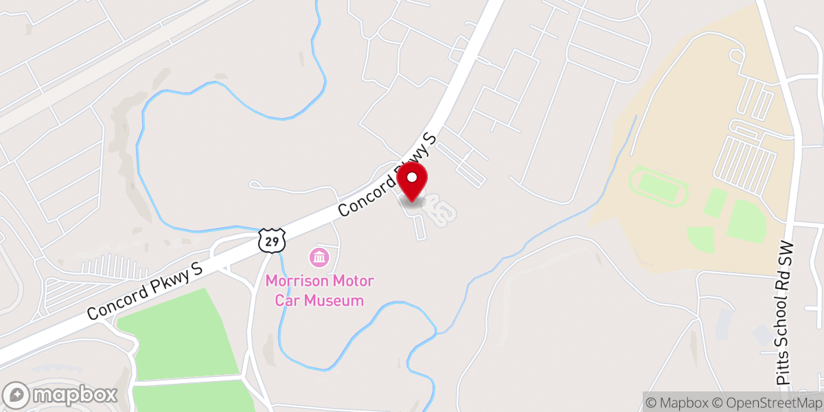 Map showing location of FIRE Church