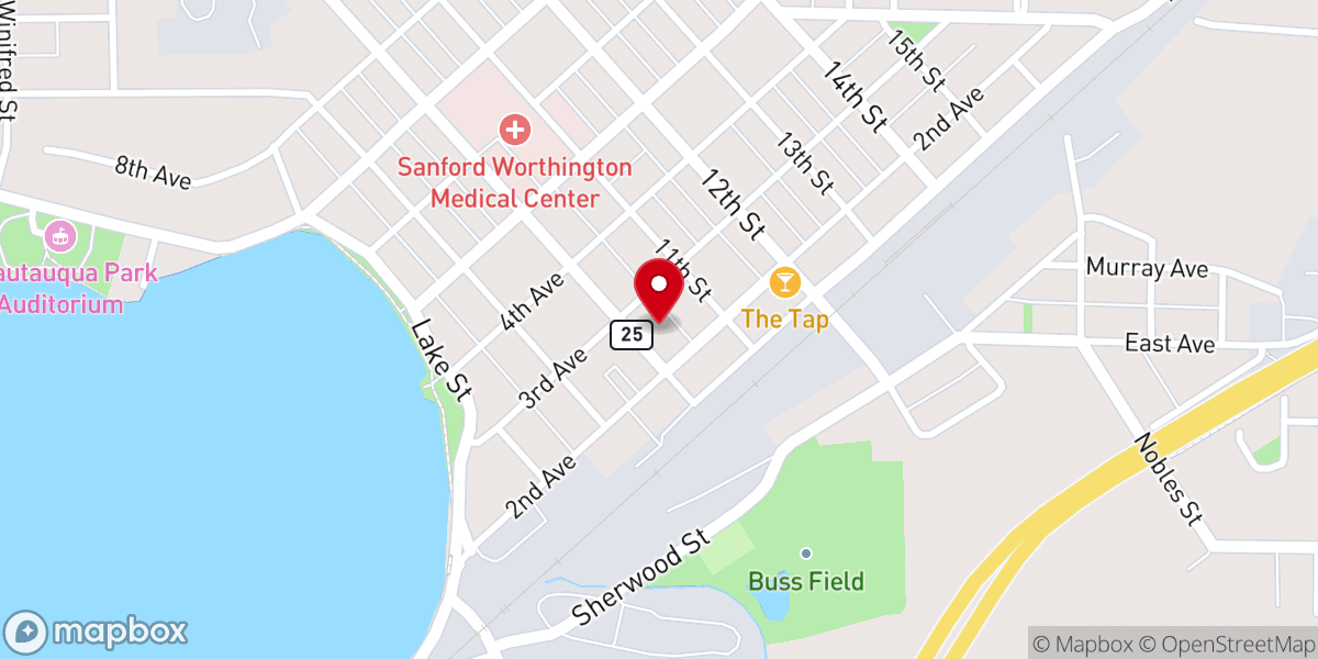 Map showing location of Journey Ministries Coffeehouse Church