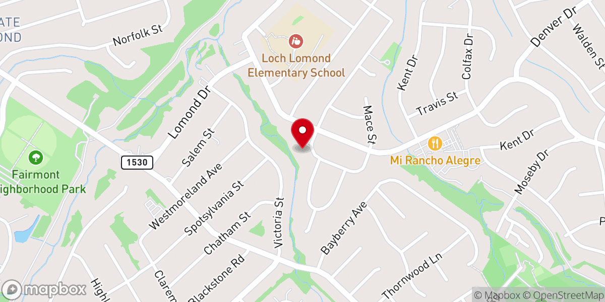 Map showing location of Freedom Food & Clothing Pantry (Freedom Community Pantry)
