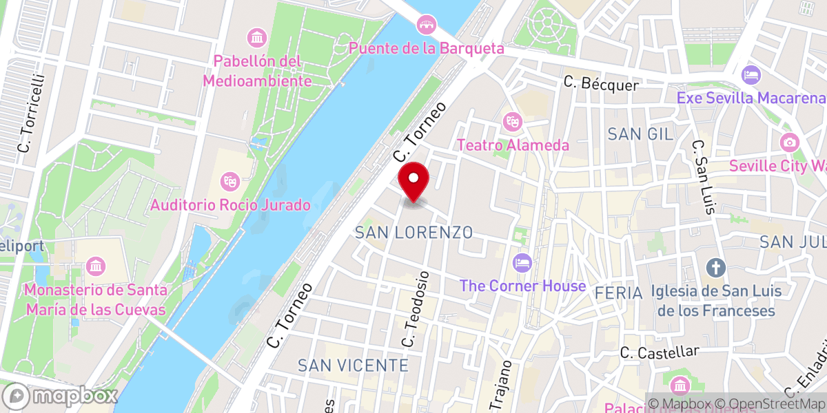 Map showing location of Convento De La AsunciÓN