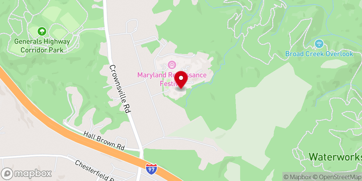 Map showing location of St. George's Chapel