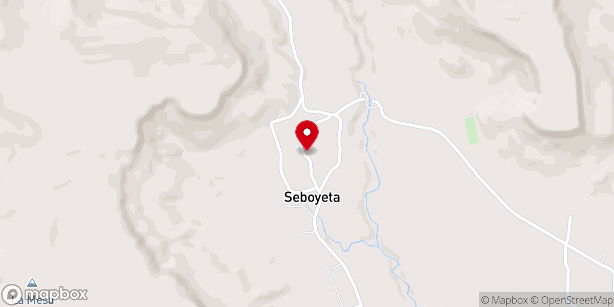 Map showing location of Our Lady of Sorrows
