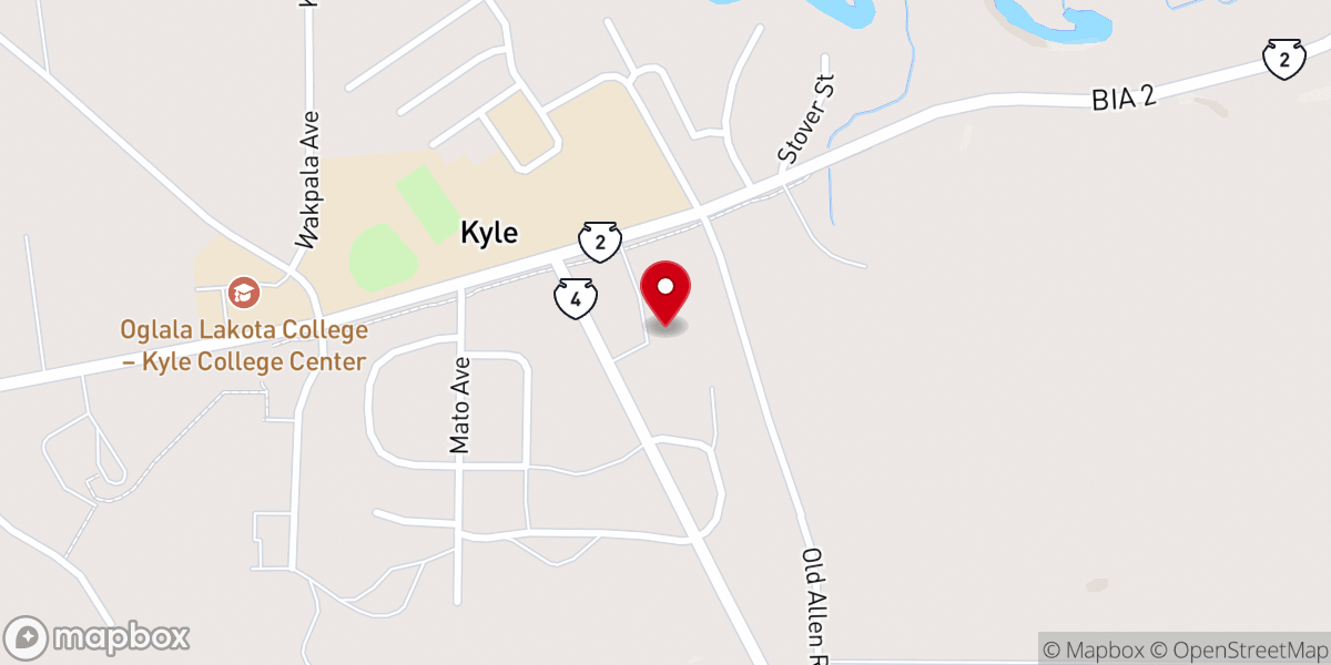Map showing location of Fr Harry Eglsaer Hall