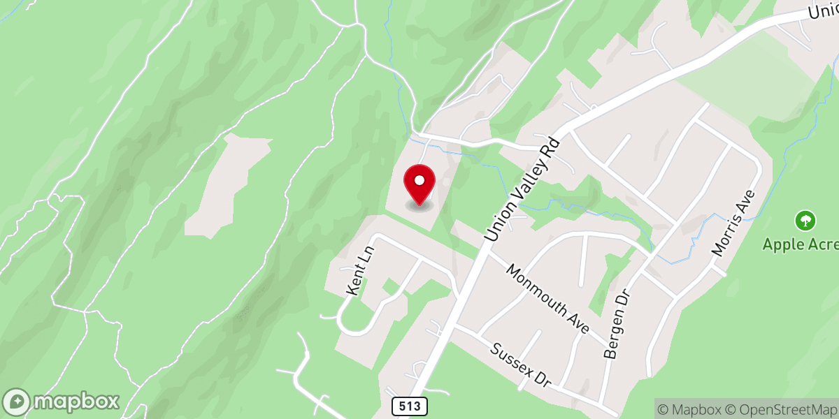 Map showing location of Solid Rock Day Camp