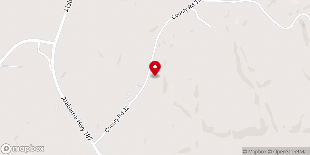 Map showing location of Unity Church