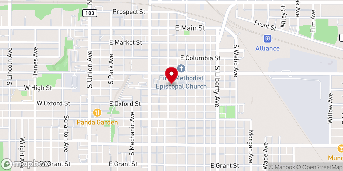Map showing location of Schwartz Educational Center