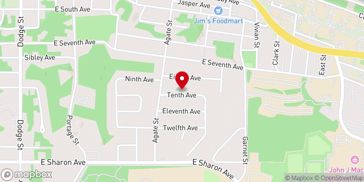 Map showing location of Good News Hour