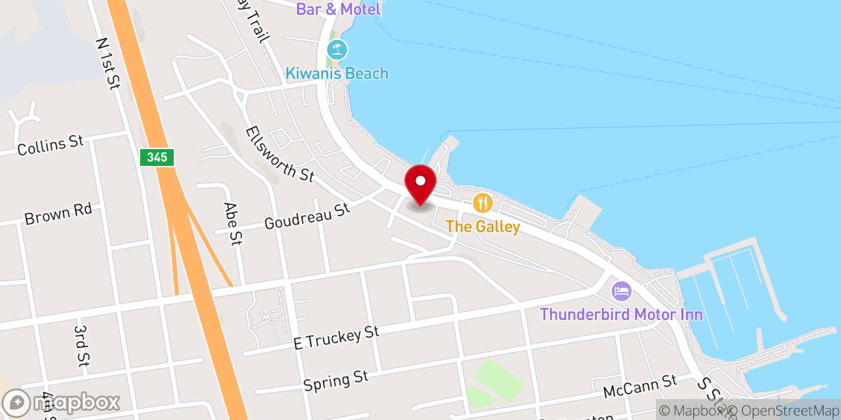 Map showing location of Fort de Buade Museum