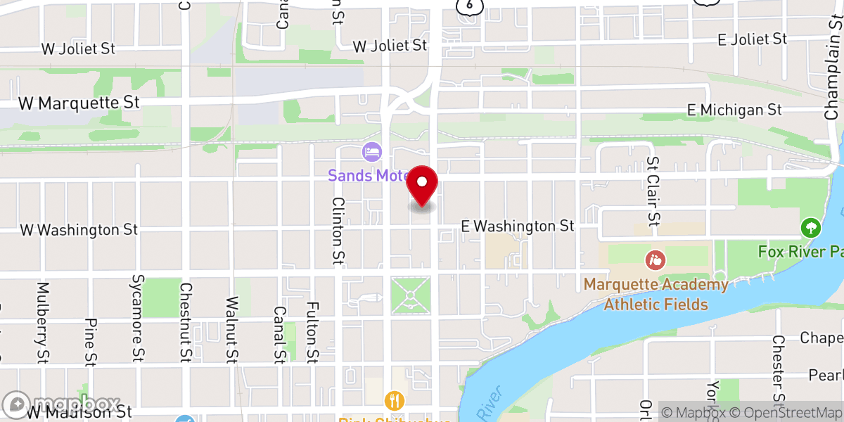 Map showing location of Saint Columba Roman Catholic Church