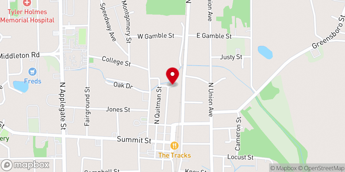 Map showing location of World Evangelism Foundation