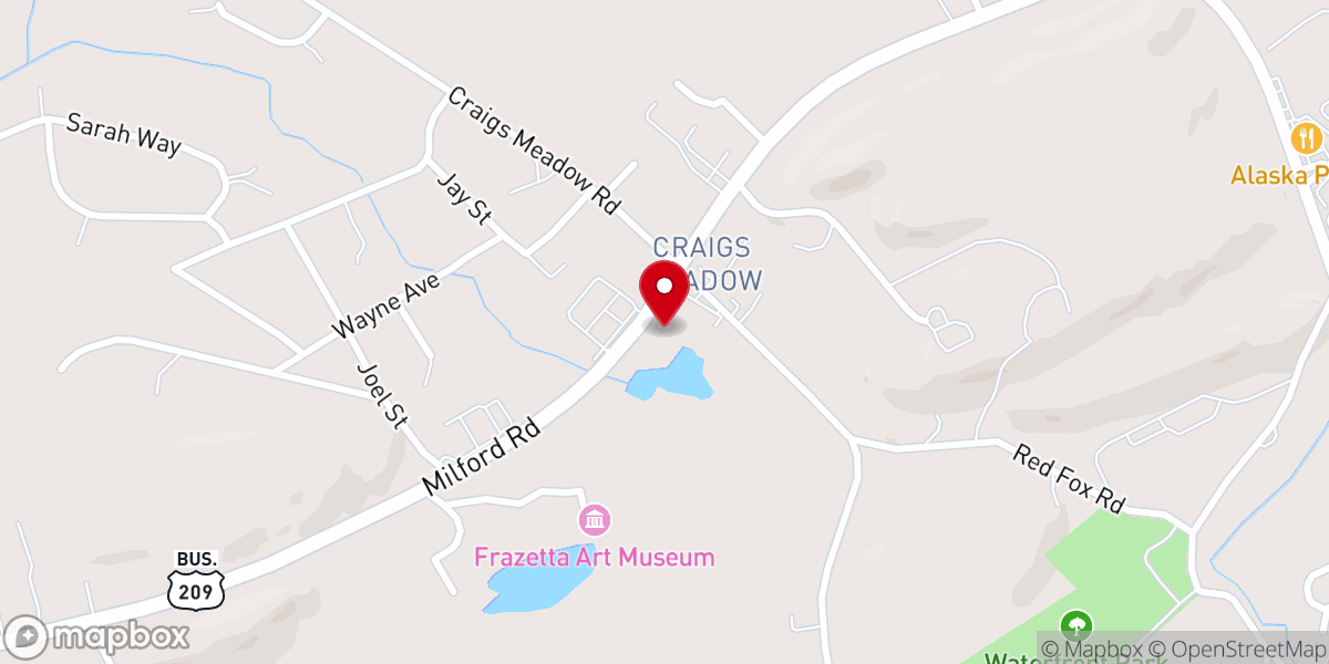Map showing location of Genesis