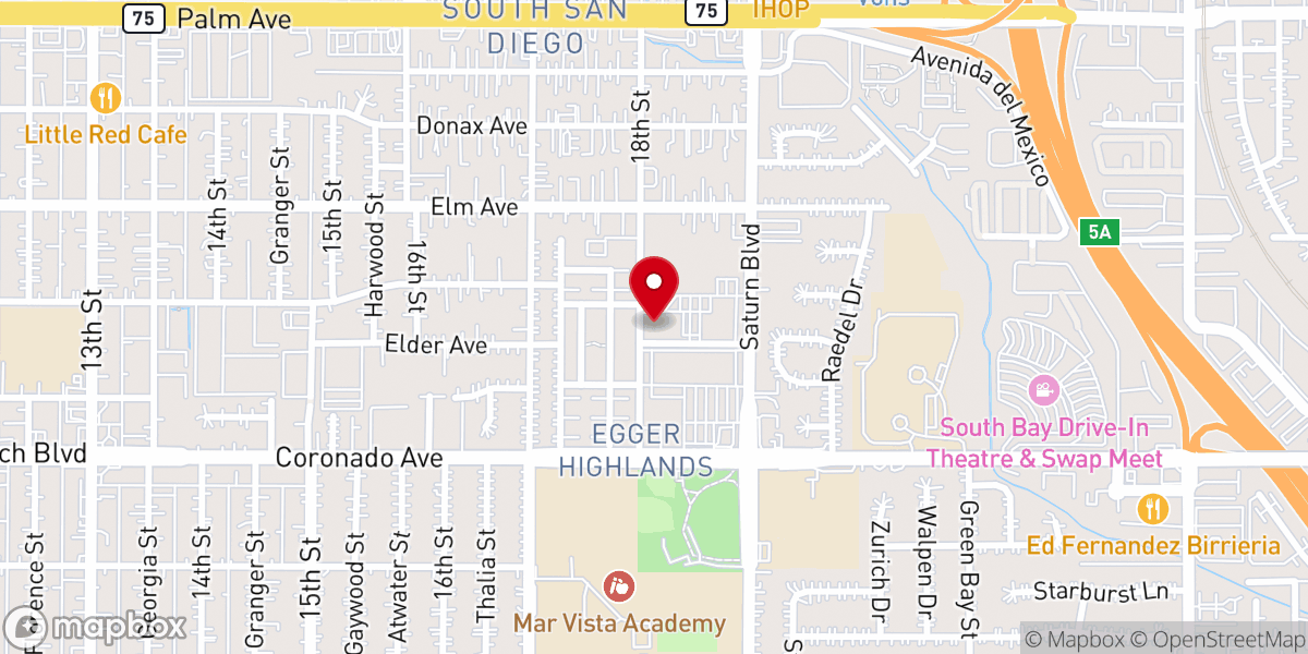 Map showing location of Saint Charles Retreat Center