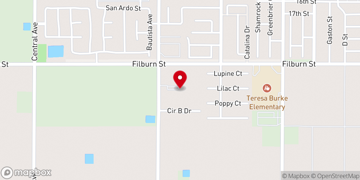 Map showing location of Westside Family Fellowship