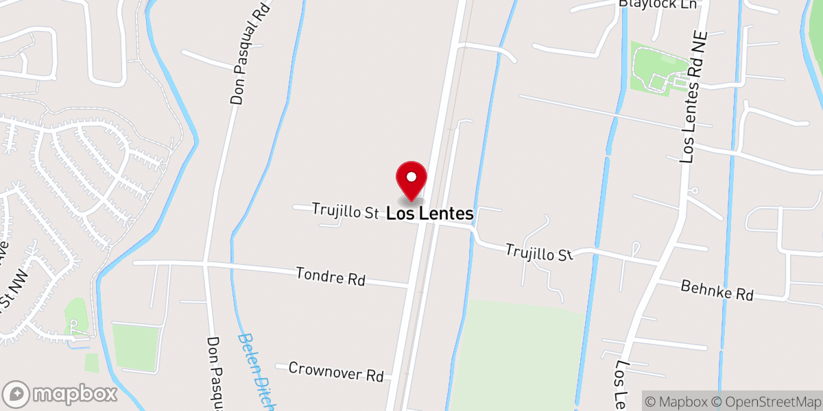 Map showing location of The Round Up Group