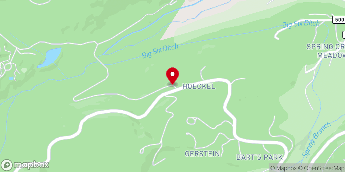 Map showing location of Crooked Creek Ranch A Young Life Camp