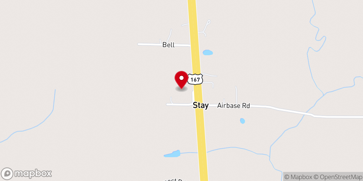 Map showing location of Word Family Ministries Church