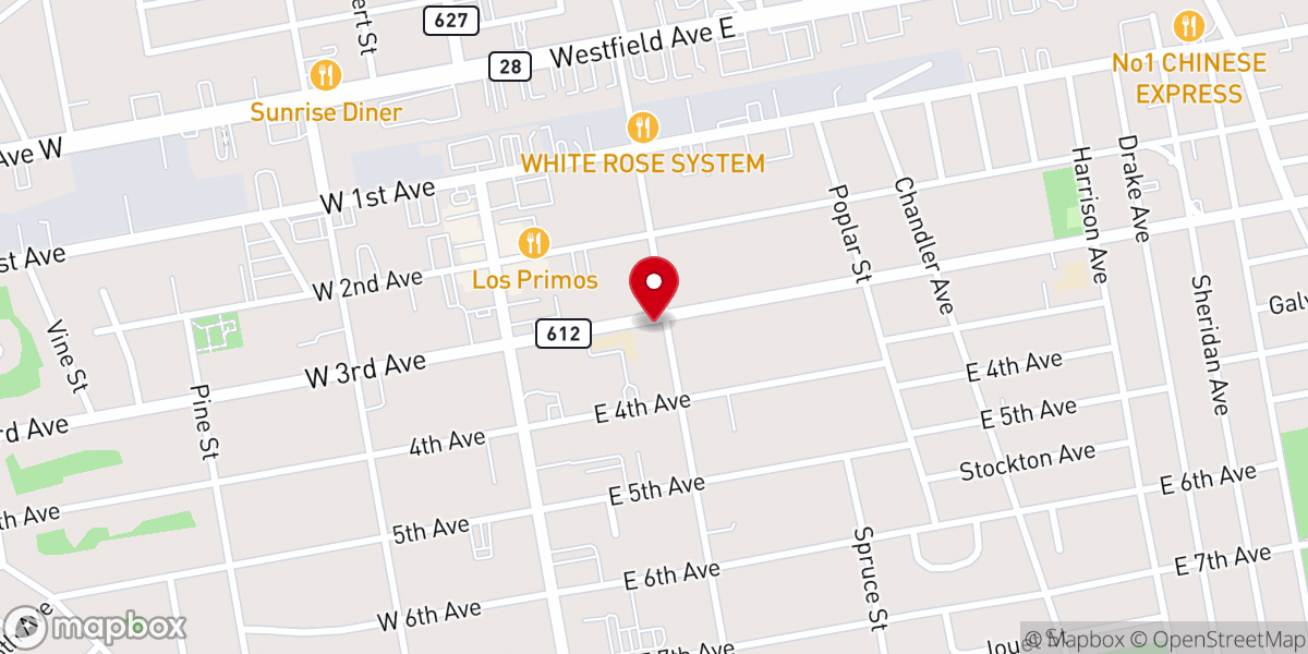 Map showing location of Saint Joseph the Carpenter Church