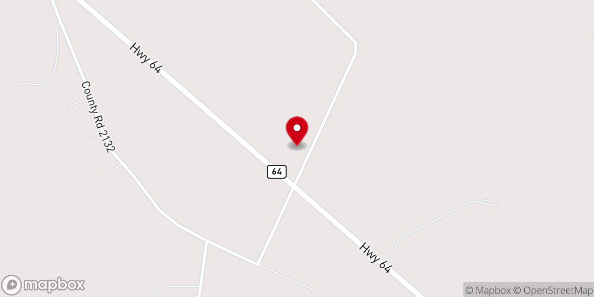 Map showing location of Driven Life Church