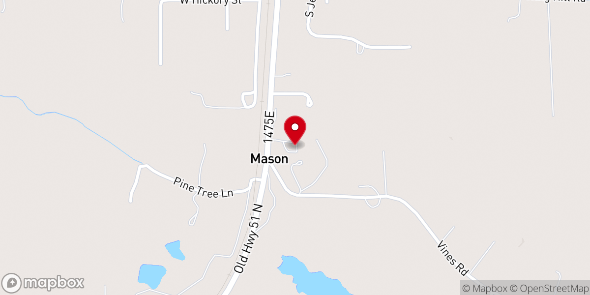 Map showing location of Apostolic Lighthouse Church