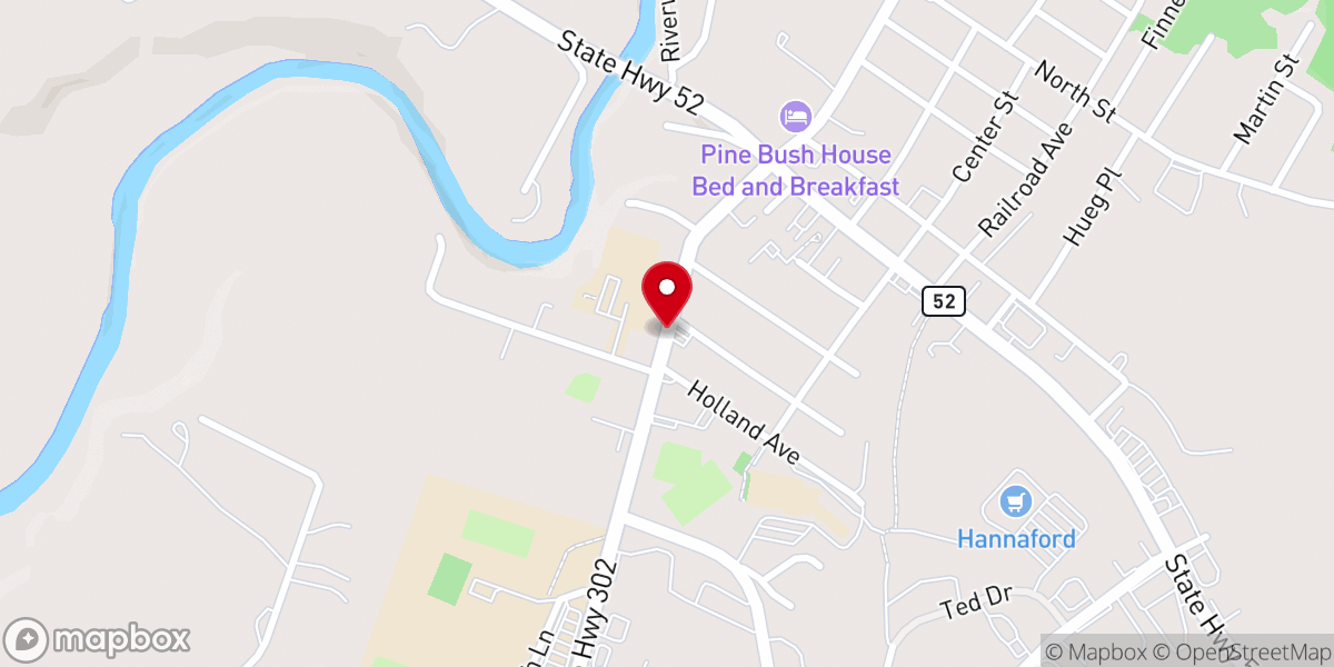 Map showing location of knights of columbus monsignor james s. conlan council #5329