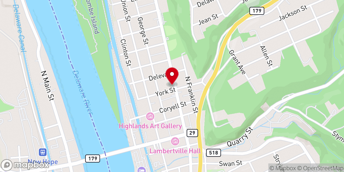 Map showing location of Saint Andrew Episcopal Church