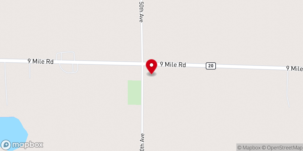 Map showing location of St. Michael Elementary School