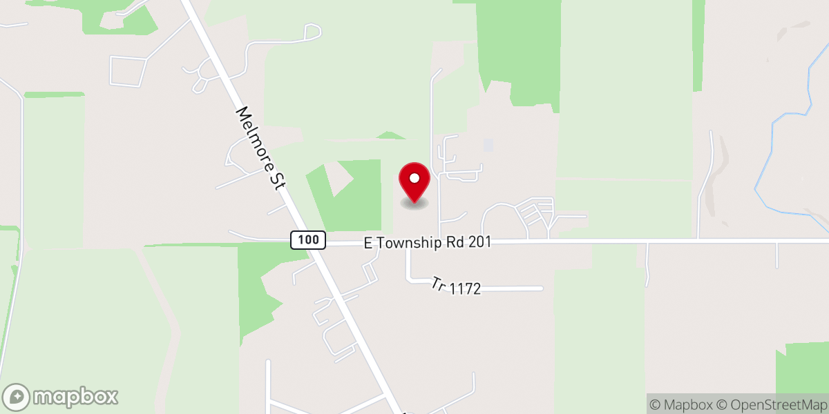 Map showing location of Tiffin Church Of The Nazarene