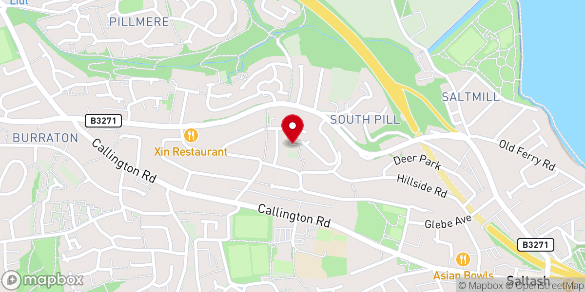 Map showing location of Our Lady Of The Angels Catholic Church