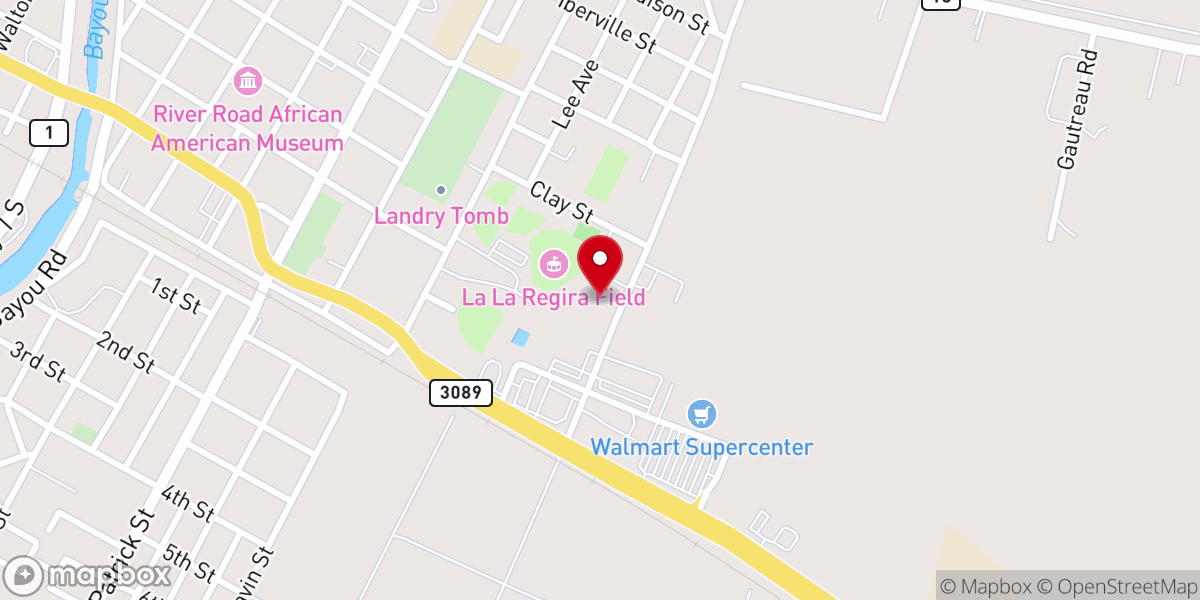 Map showing location of Frank Sotile, Jr. Pavilion