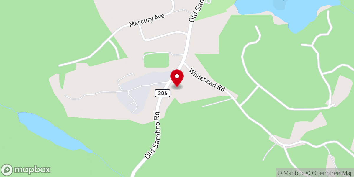 Map showing location of Halifax Reformed Baptist Church