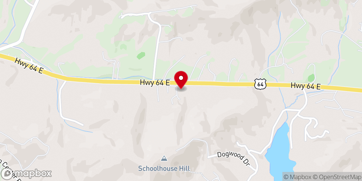 Map showing location of Faith Tabernacle Church