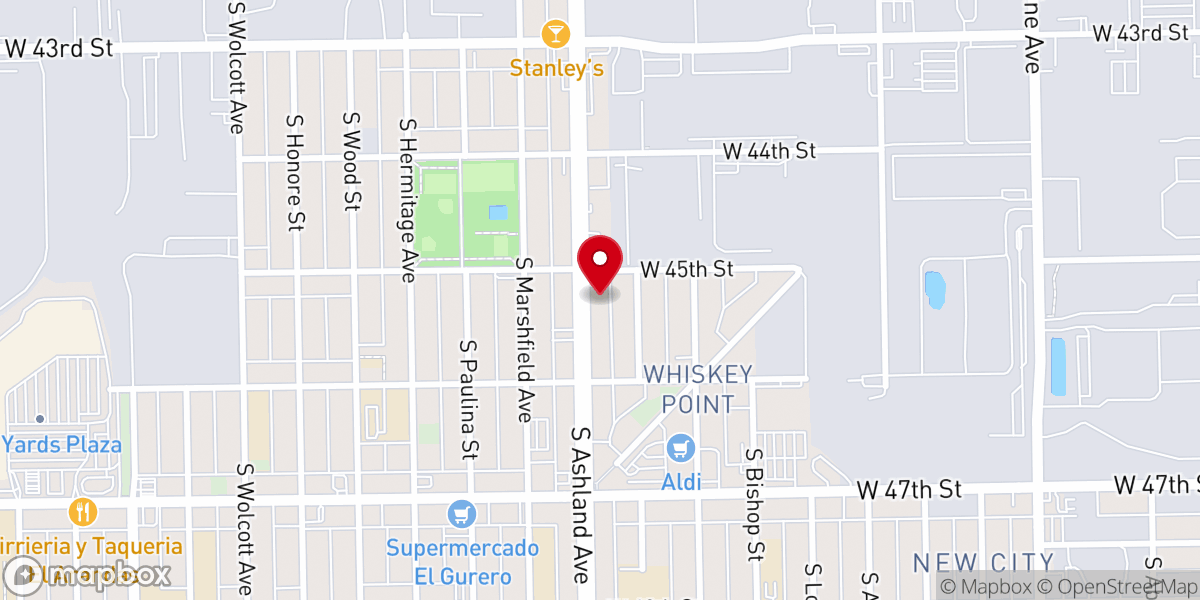 Map showing location of Immaculate Heart of Mary Catholic Church