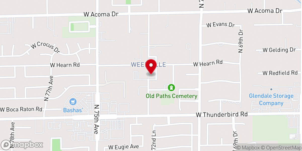 Map showing location of Christian Community Center