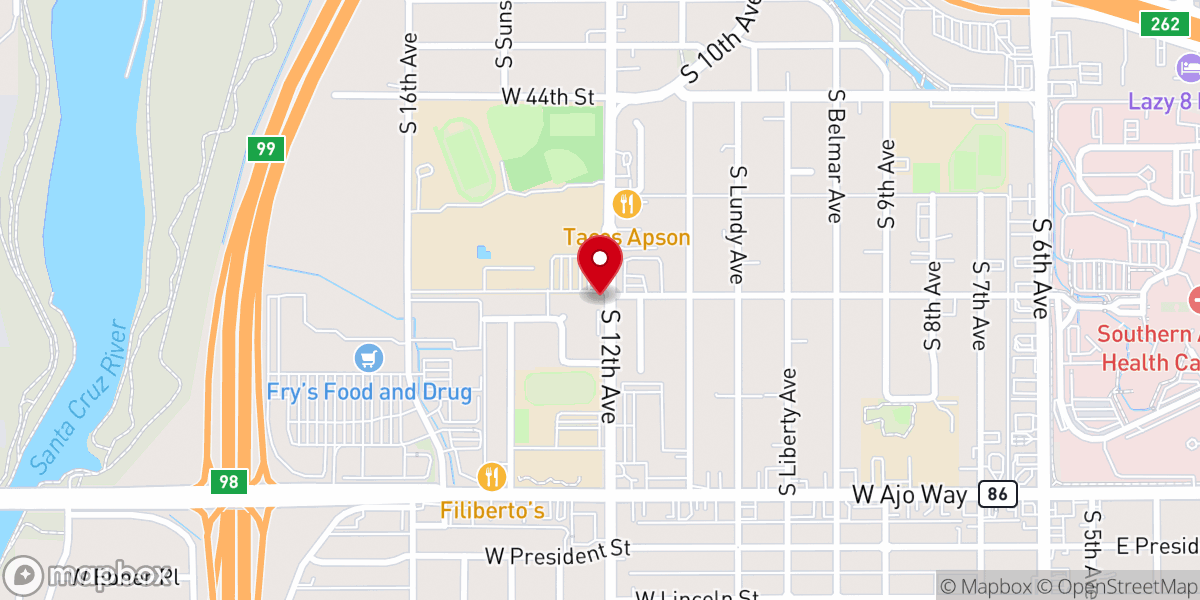 Map showing location of Living Word - Your Friendly Church Home Assembly of God