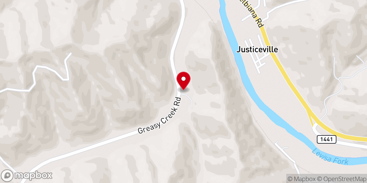 Map showing location of Sutton Baptist Church