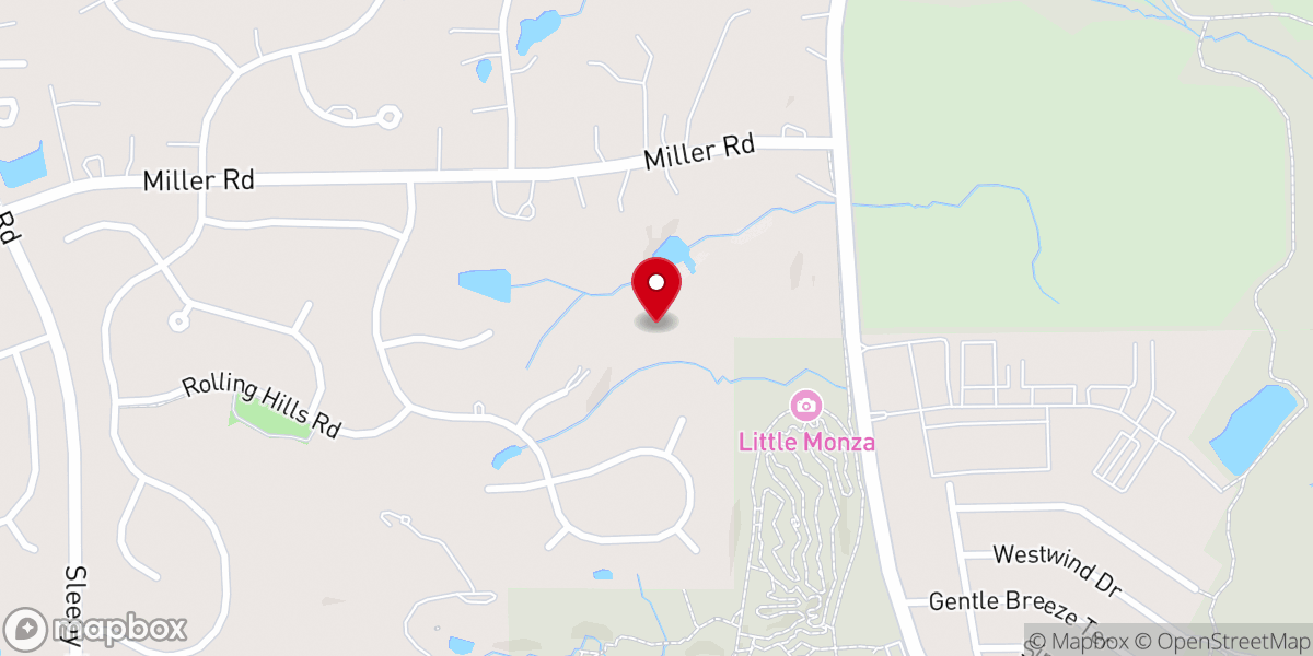 Map showing location of Dundee Township