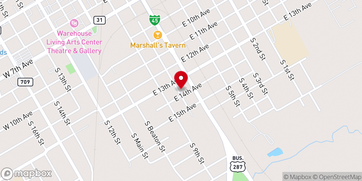 Map showing location of Grace Temple AME Church
